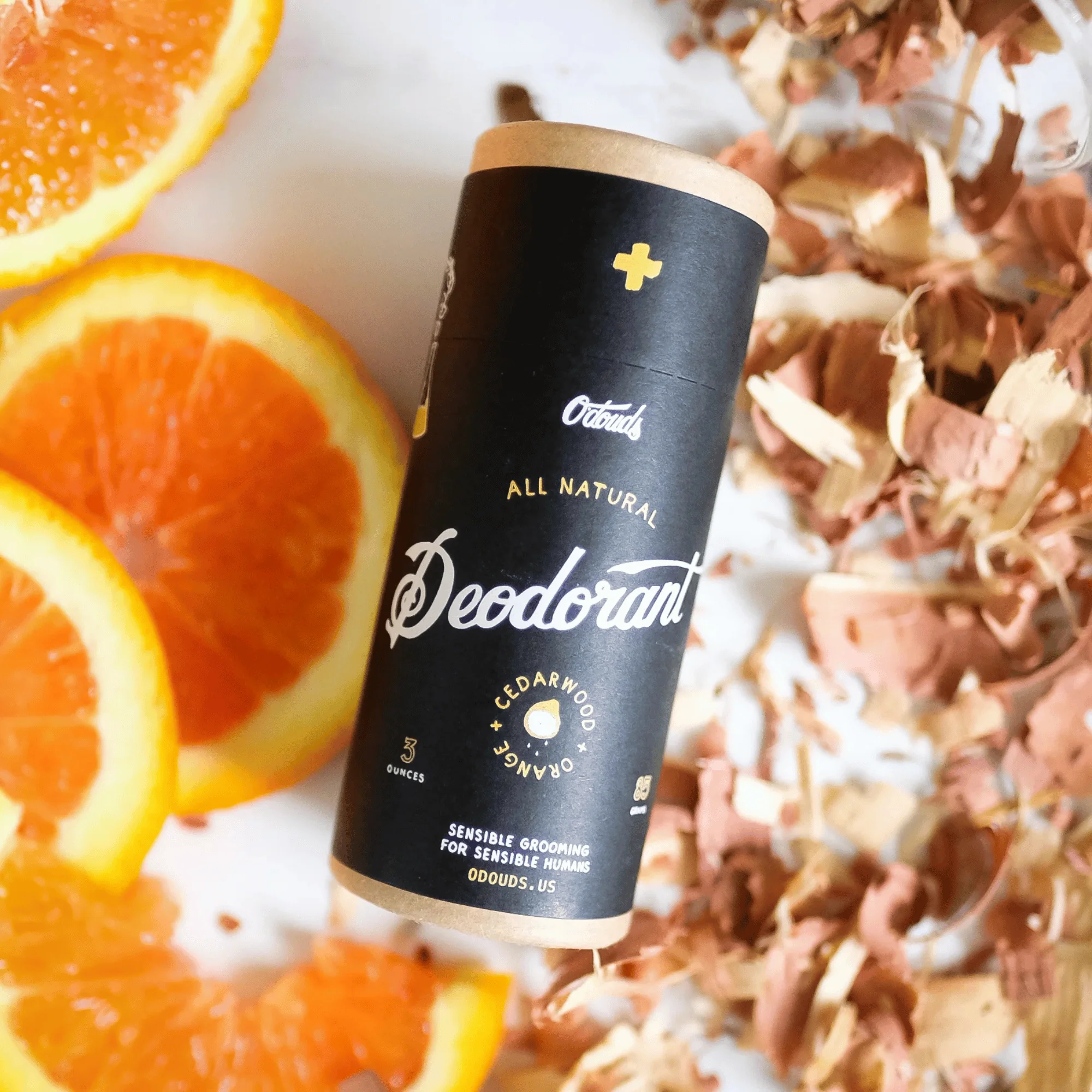 O'Douds Apothecary Cedarwood & Orange Deodorant (3 oz) #10077787 - Image 3