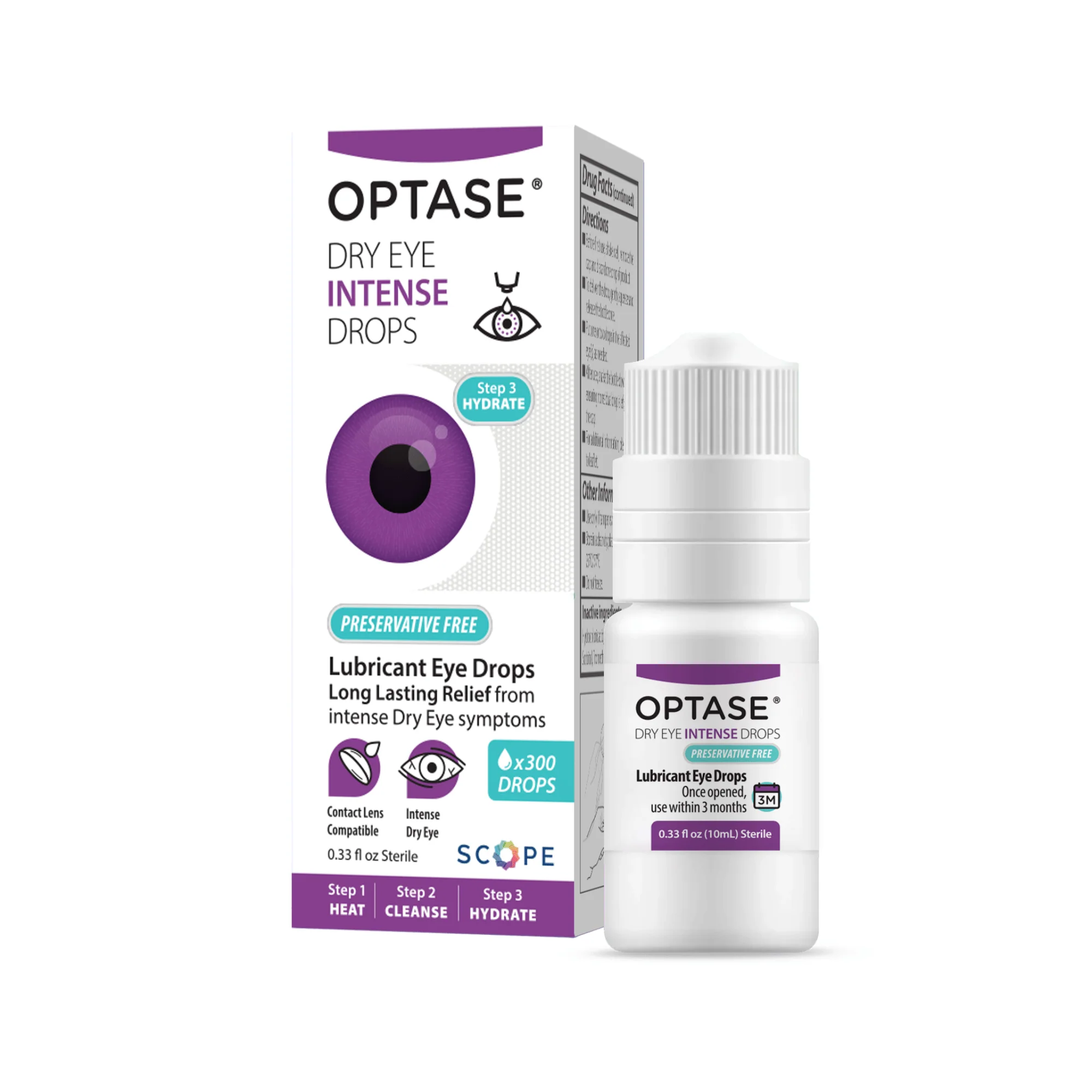 Optase Dry Eye Intense Drops (10 ml) #10092179