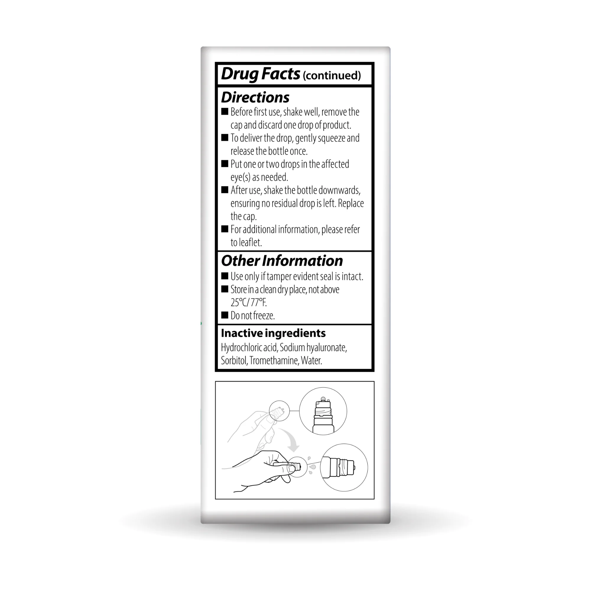 Optase Dry Eye Intense Drops (10 ml) #10092179 - Image 3