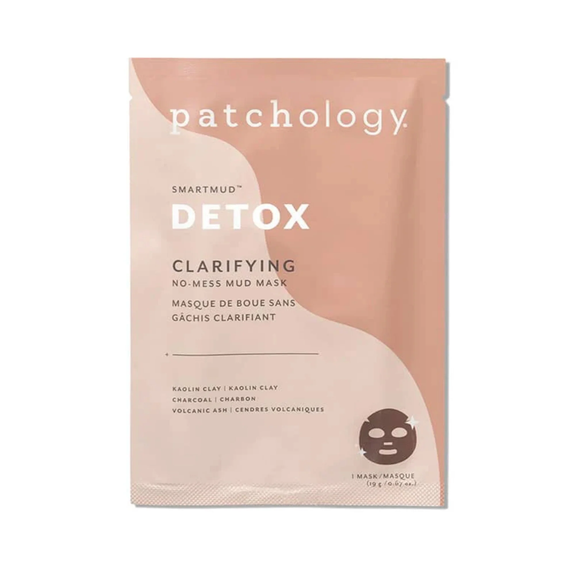 Patchology SmartMud No Mess Mud Masques: Detox Sheet Mask #10089197