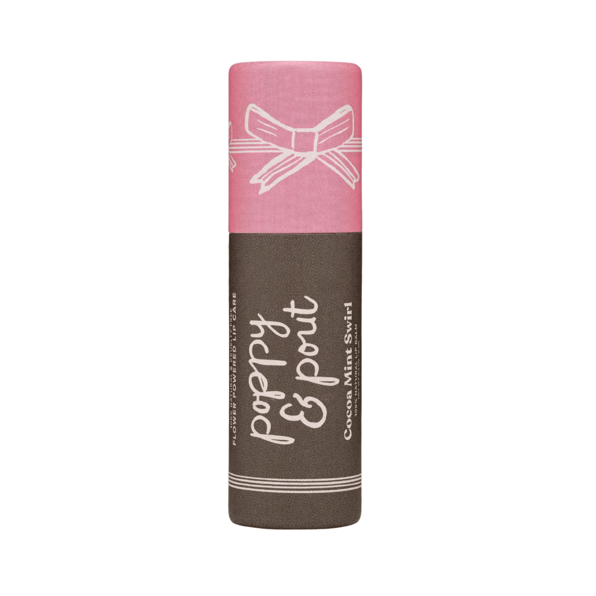 Poppy & Pout Holiday Cocoa Mint Swirl Lip Balm (0.3 oz) #10090776