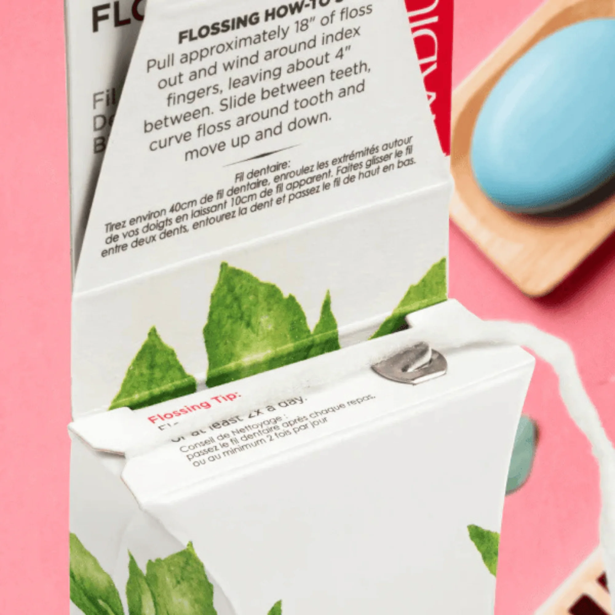 Radius Vegan Peppermint Sponge Floss (55 yd) #10091159 - Image 2