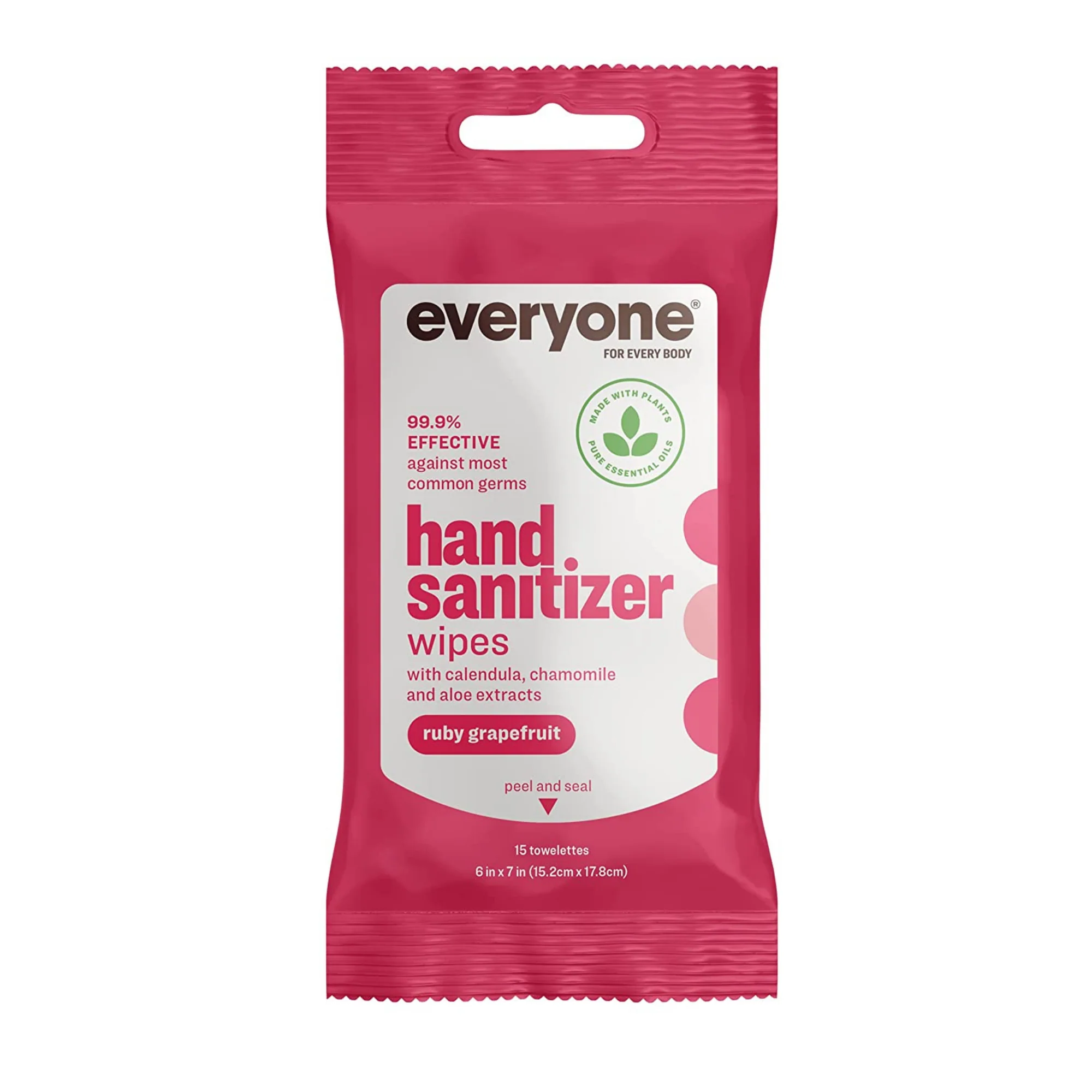 Ruby Grapefruit Everyone Hand Sanitizer Wipes (15 count) #10084652