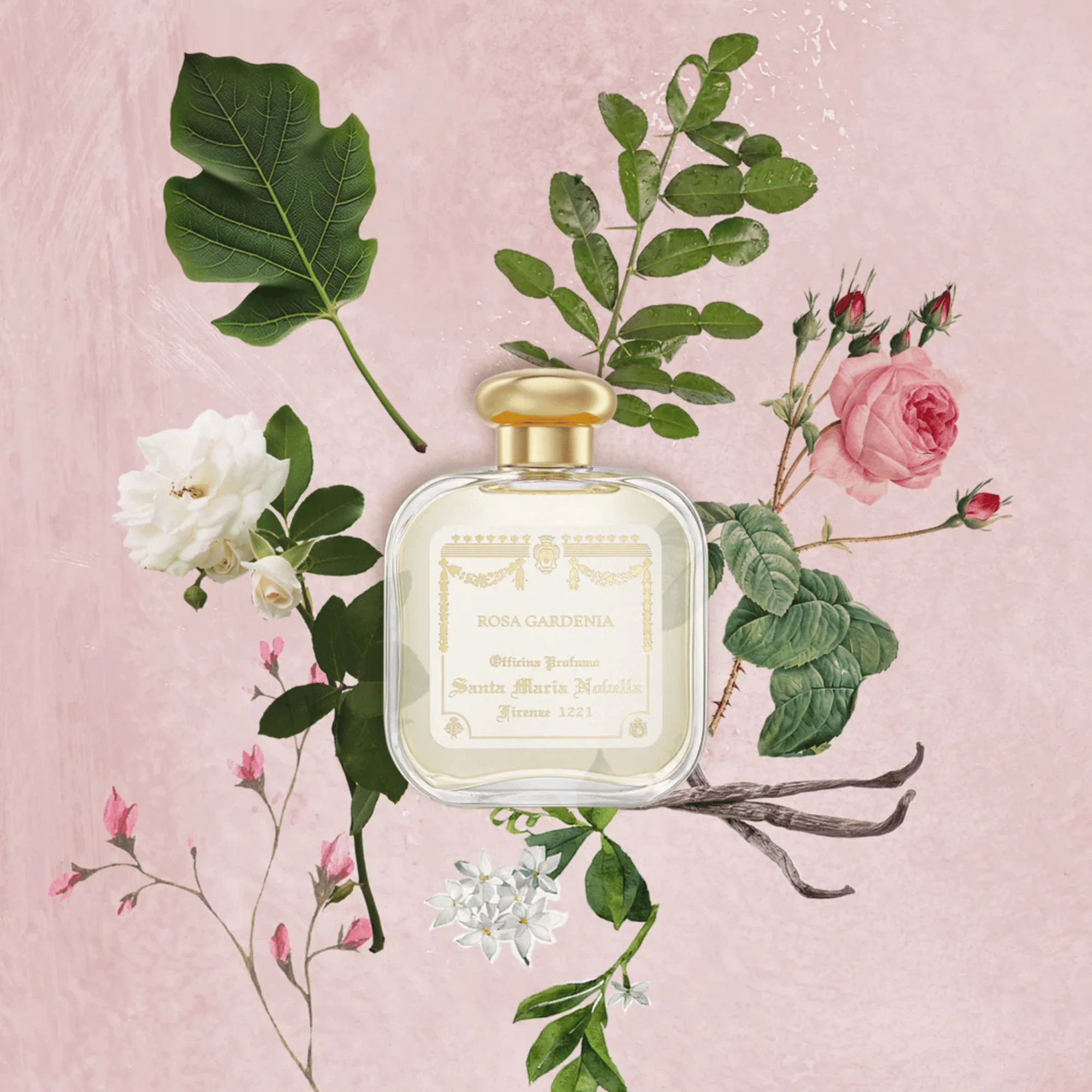 Santa Maria Novella Rosa Gardenia Eau de Cologne (100 ml) #10090568 - Image 4
