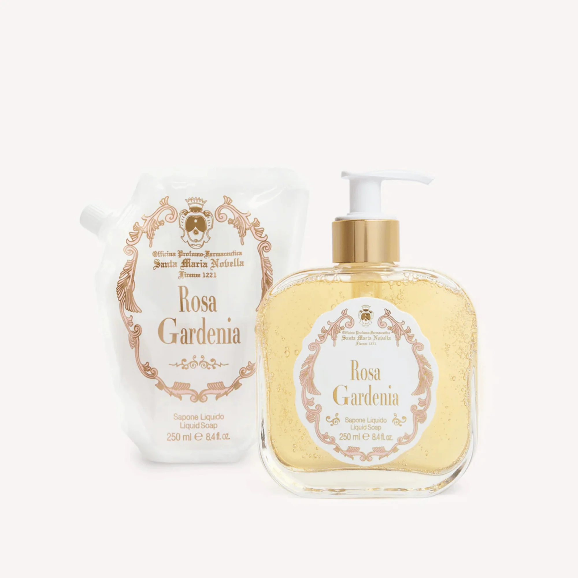 Santa Maria Novella Rosa Gardenia Sapone Liquido Refill (250 ml) #10090365 - Image 2