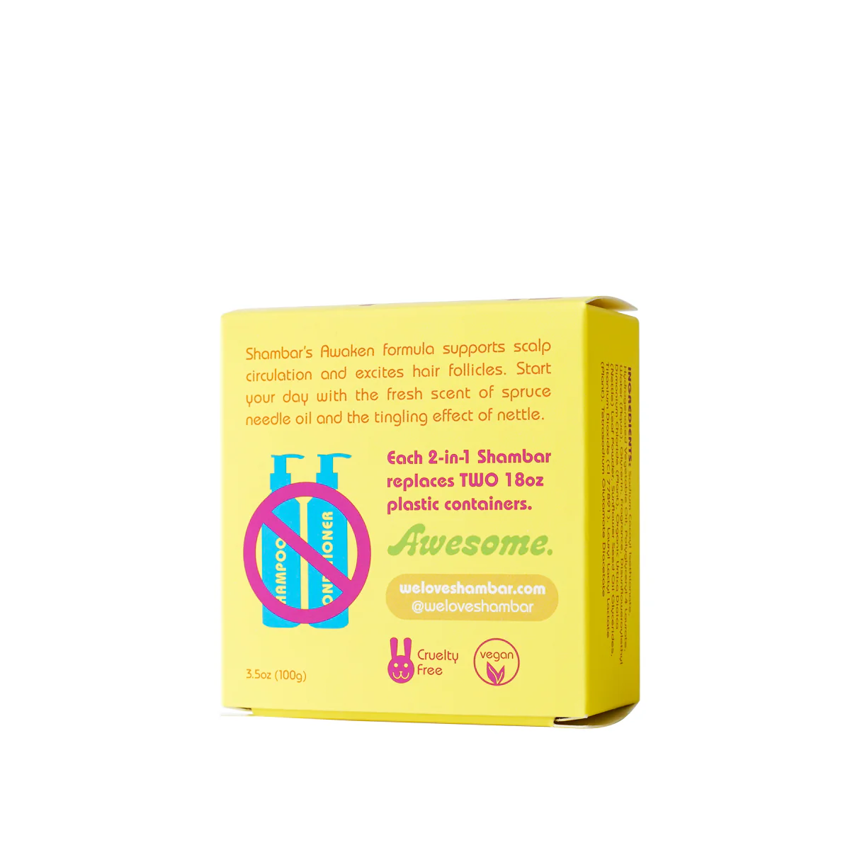 Shambar Shampoo Bar Awaken (100 g) #10082879 - Image 3