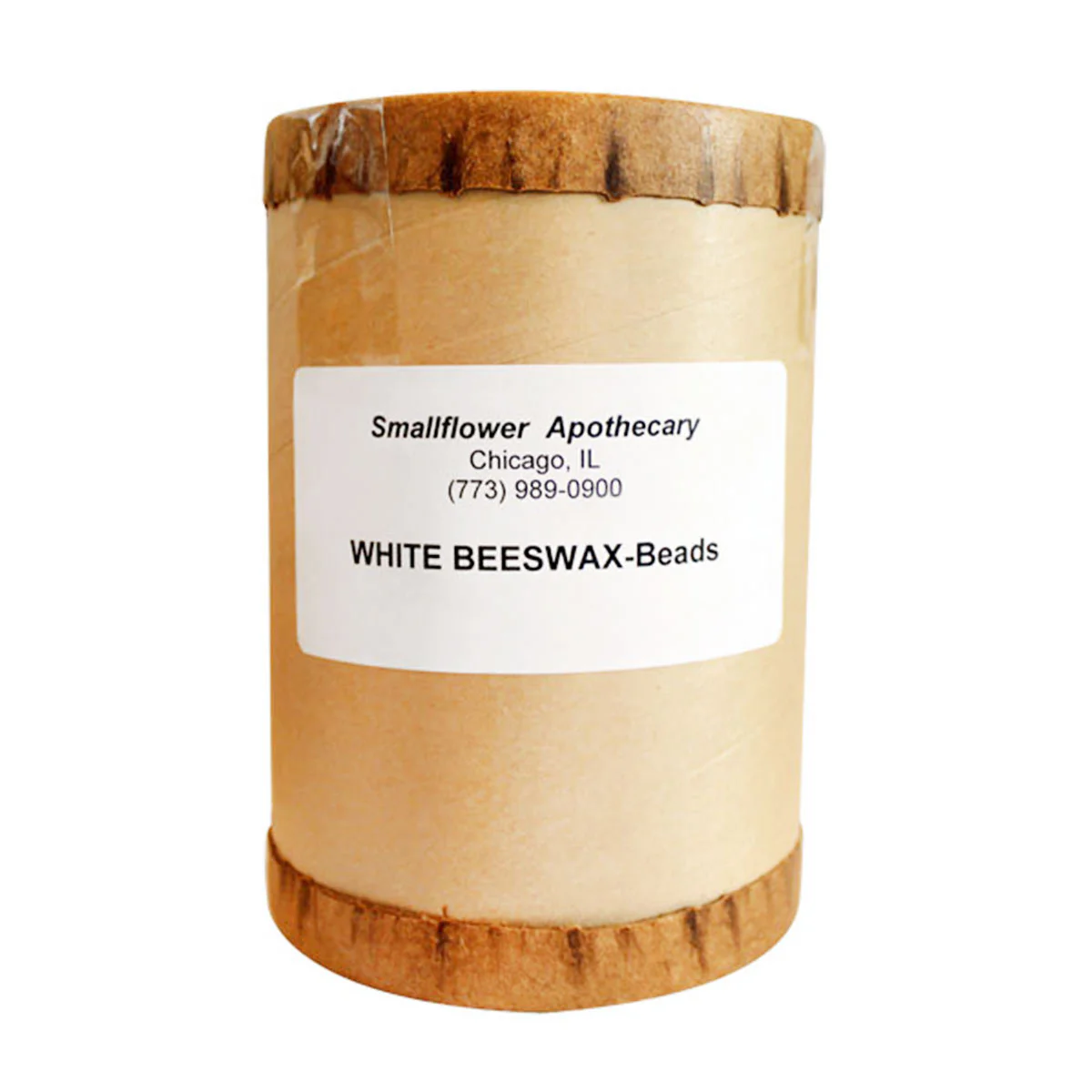 Smallflower Beeswax Beads White (8 oz)