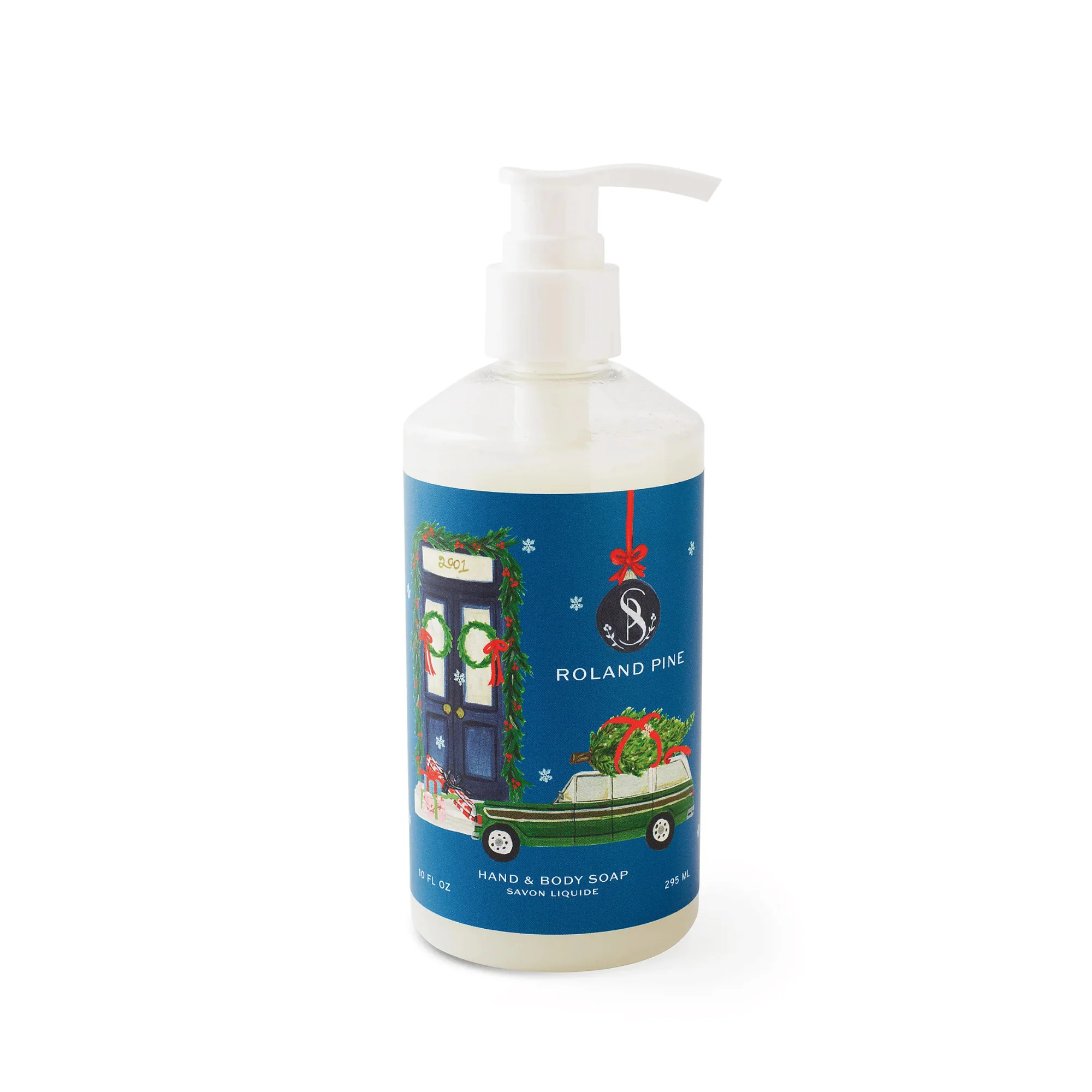 Soap & Paper Factory Home for the Holidays Roland Pine Hand & Body Wash (10 fl oz) #10090395