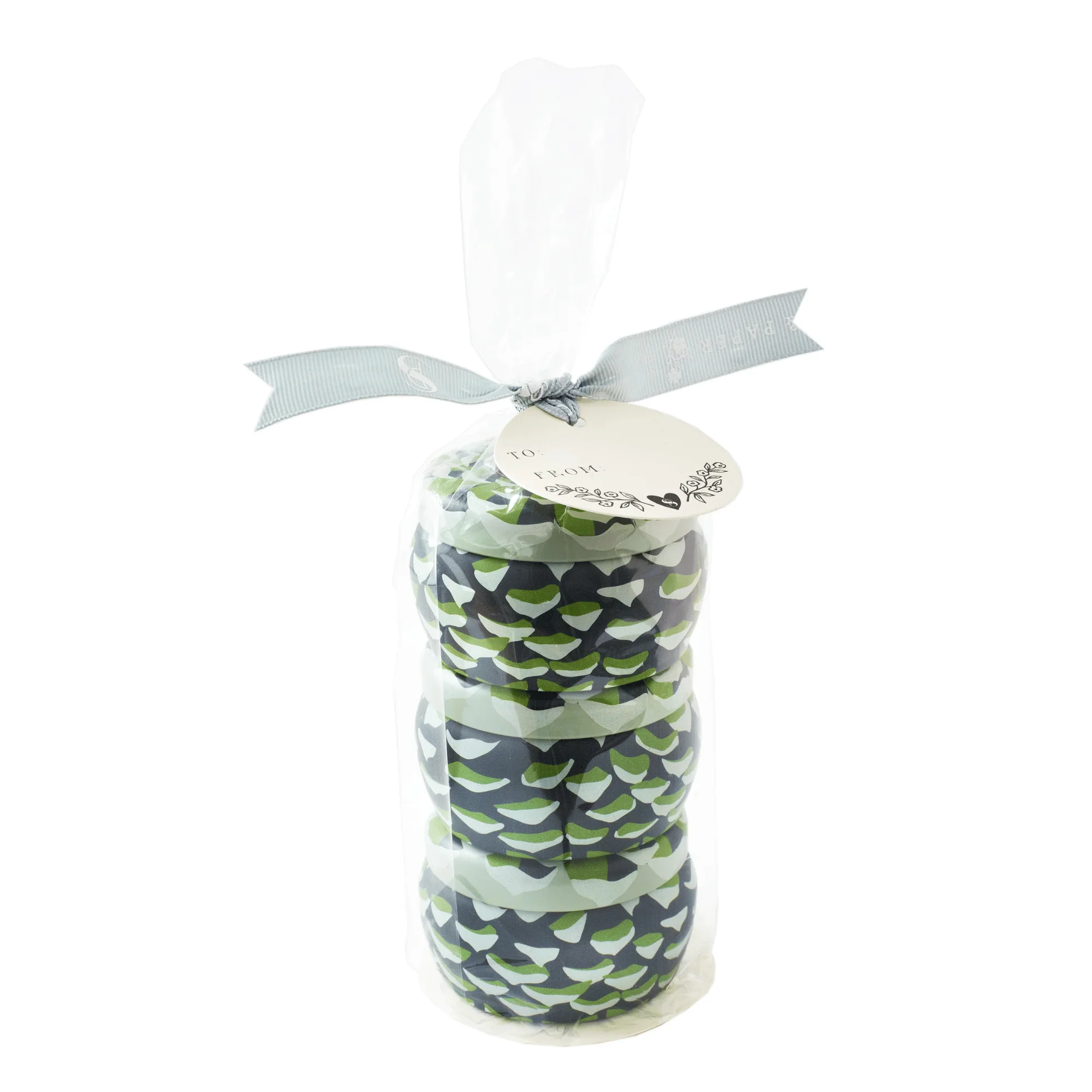 Soap & Paper Factory Roland Pine 3 oz Small Tin Soy Candle Trio #10084214