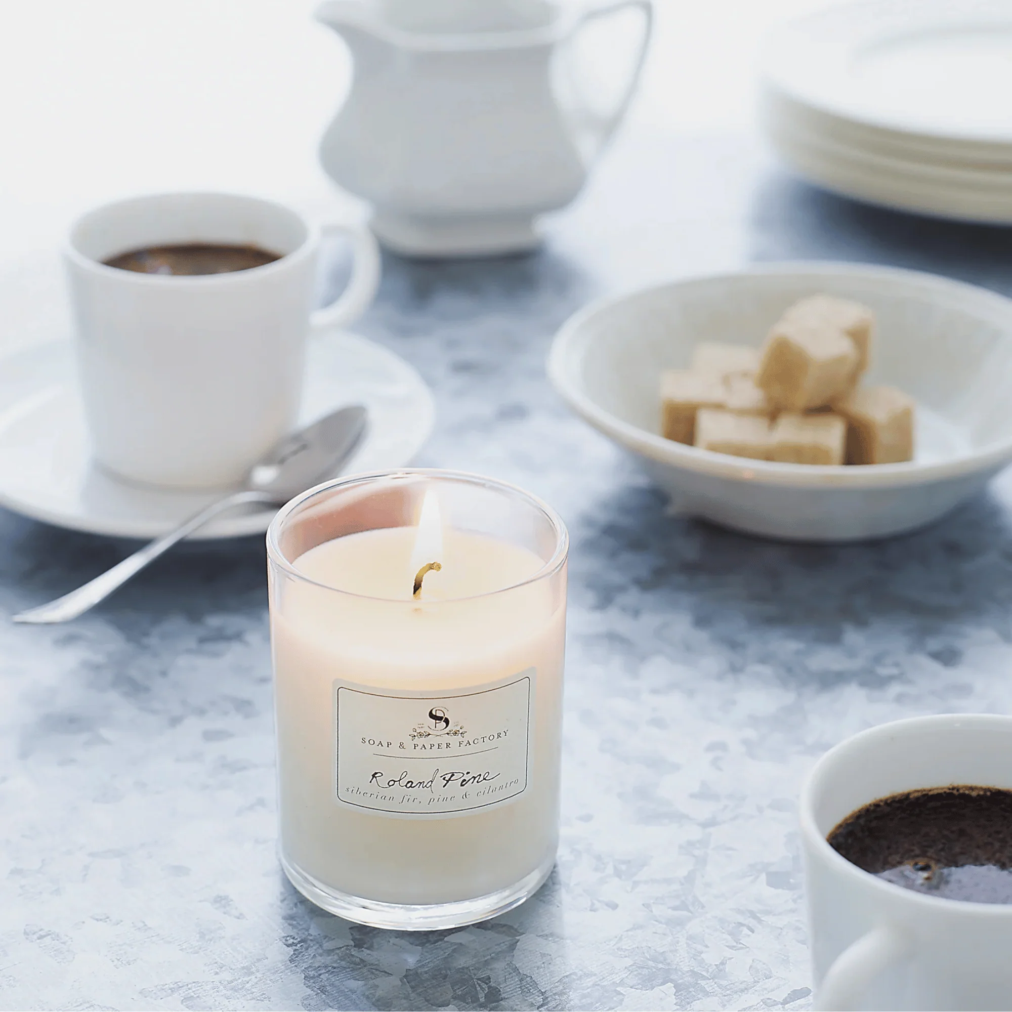 Soap & Paper Factory Roland Pine Votive Soy Candle (2.3 oz) #10072219 - Image 2