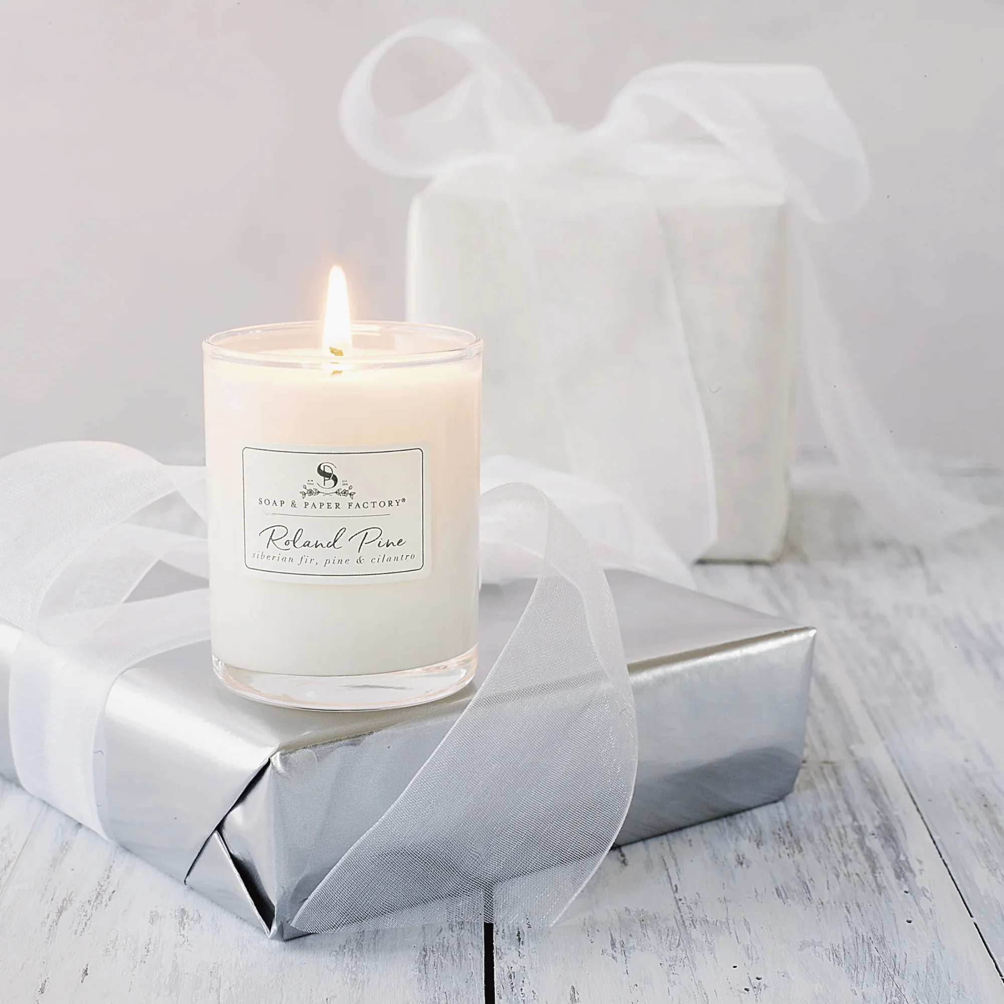 Soap & Paper Factory Roland Pine Votive Soy Candle (2.3 oz) #10072219 - Image 3