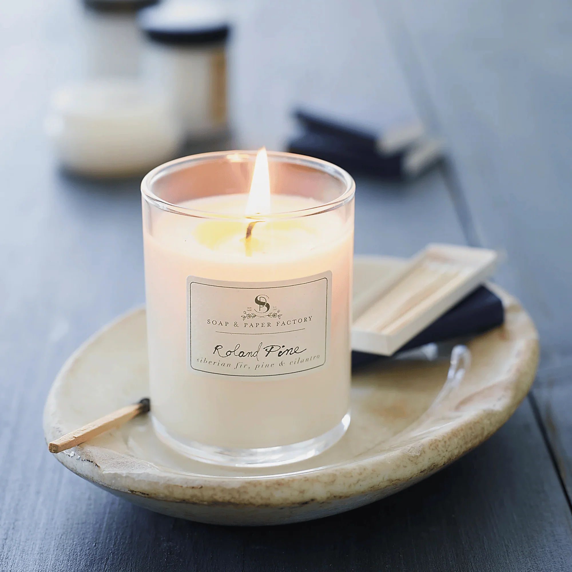 Soap & Paper Factory Roland Pine Votive Soy Candle (2.3 oz) #10072219 - Image 4