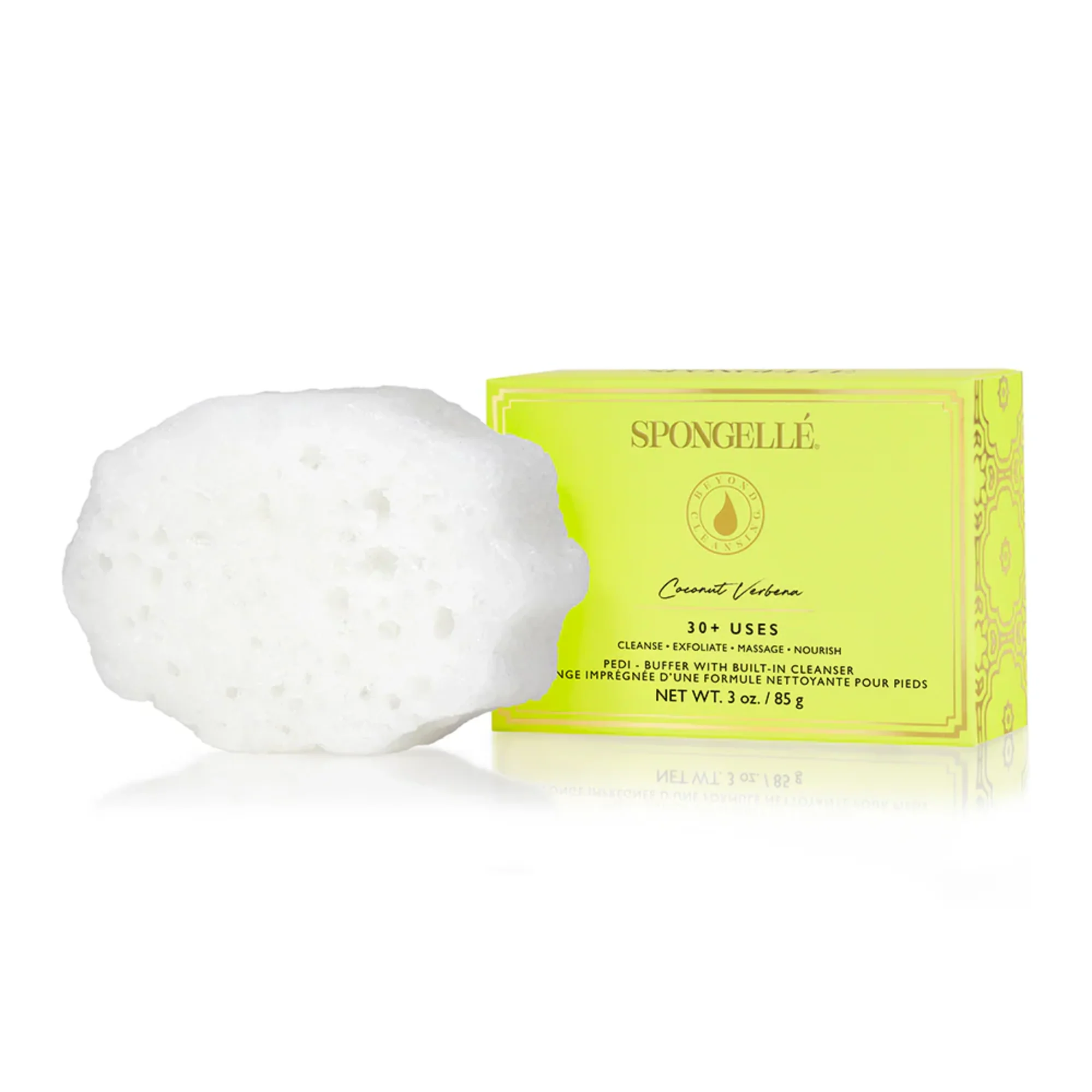 Spongelle Coconut Verbena Pedi Buffer #10089058 - Image 2