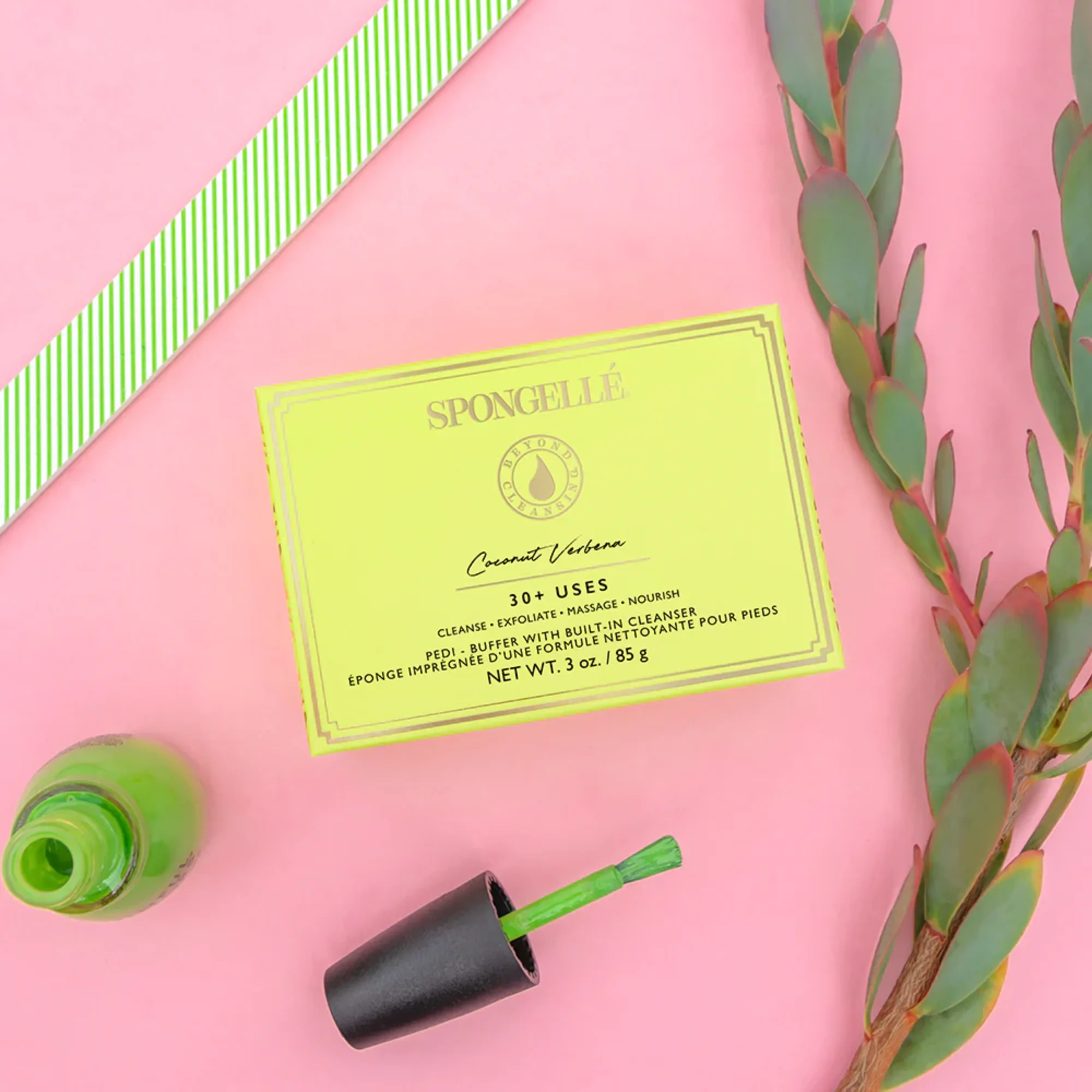 Spongelle Coconut Verbena Pedi Buffer #10089058 - Image 3