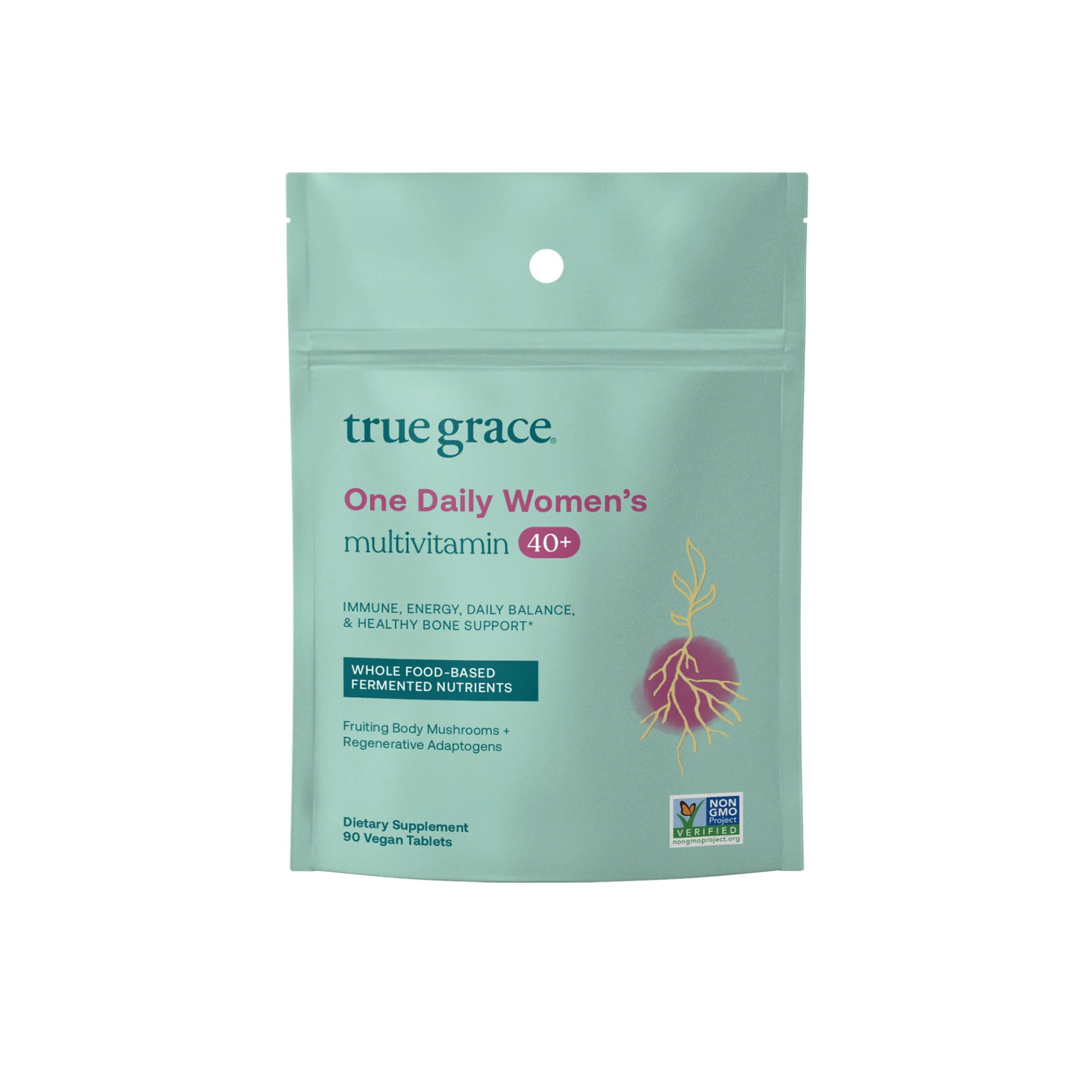 True Grace Women's 40+ One Daily Multivitamin Refill Pouch (90 count) #10084697