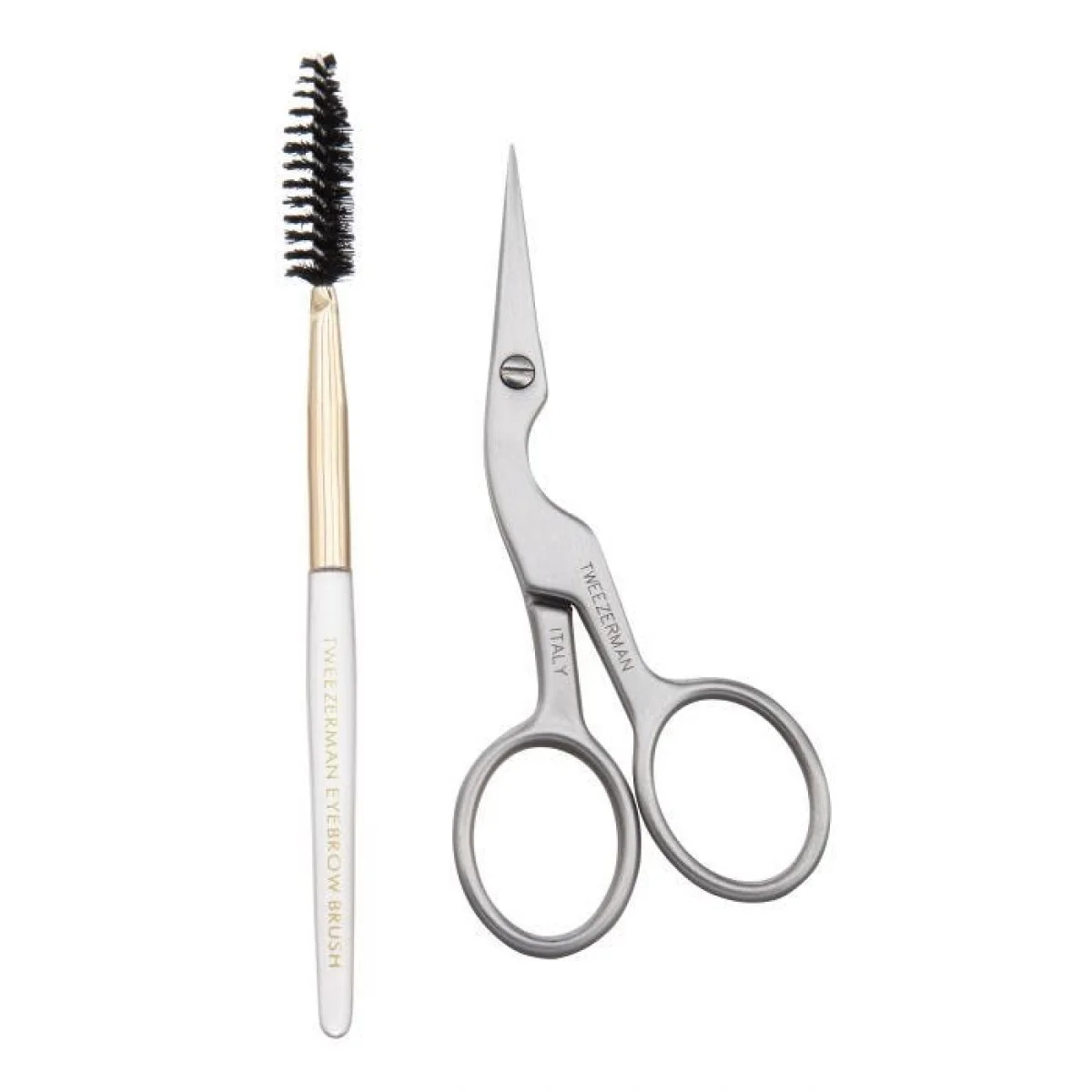 Tweezerman Brow Shaping Scissors and Brush #10083388