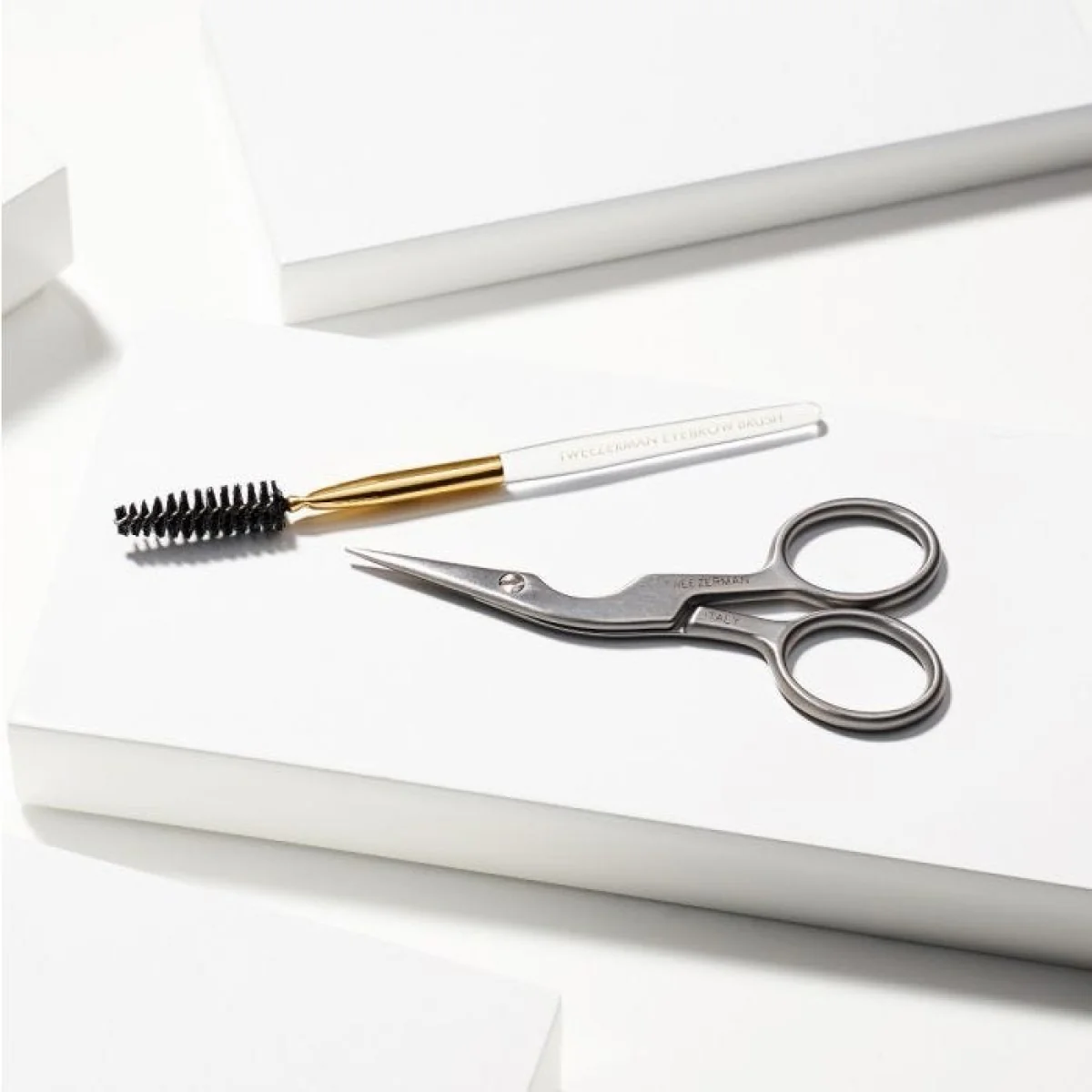 Tweezerman Brow Shaping Scissors and Brush #10083388 - Image 3