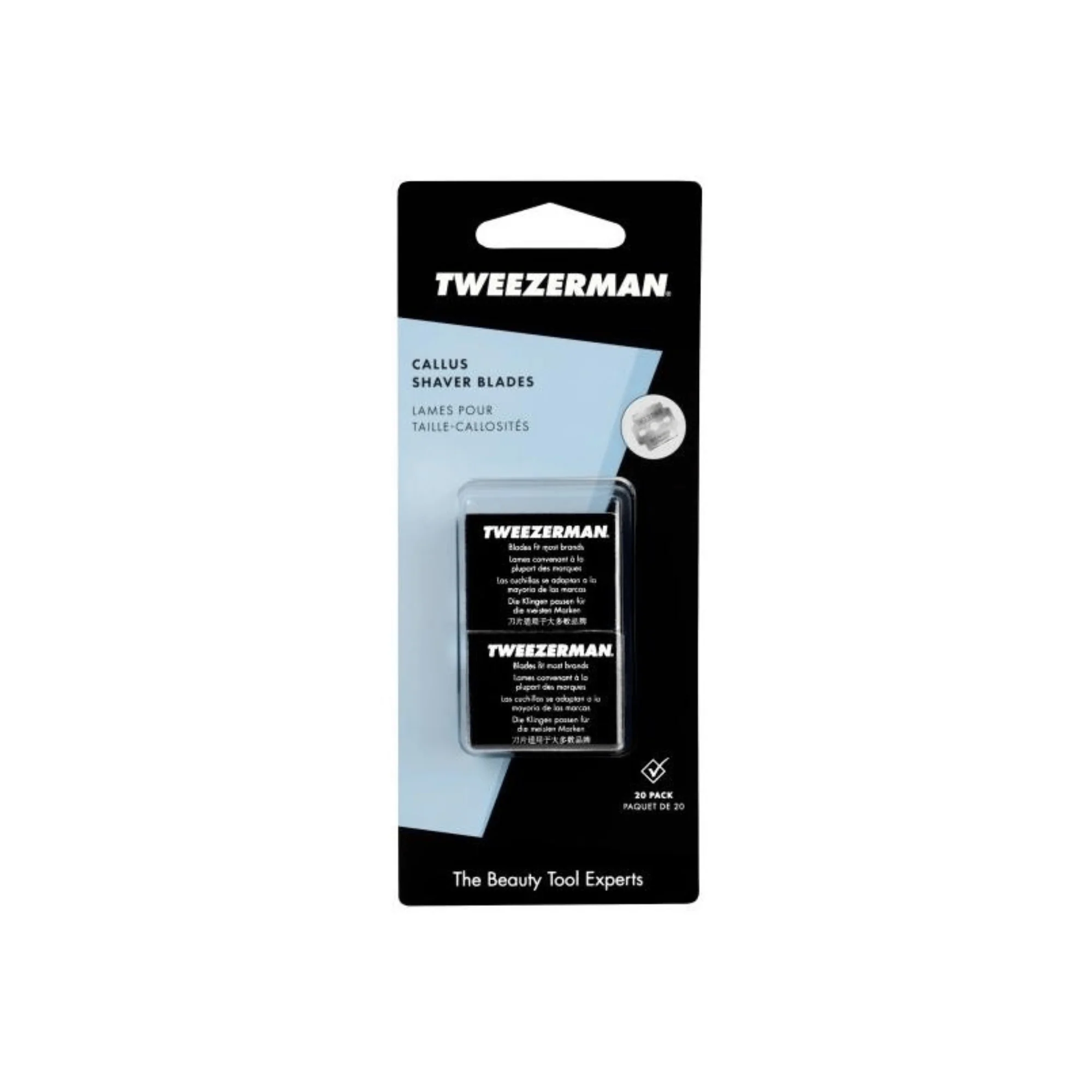 Tweezerman Replacement Callus Shaver Blades (20 count) #26350 - Image 2