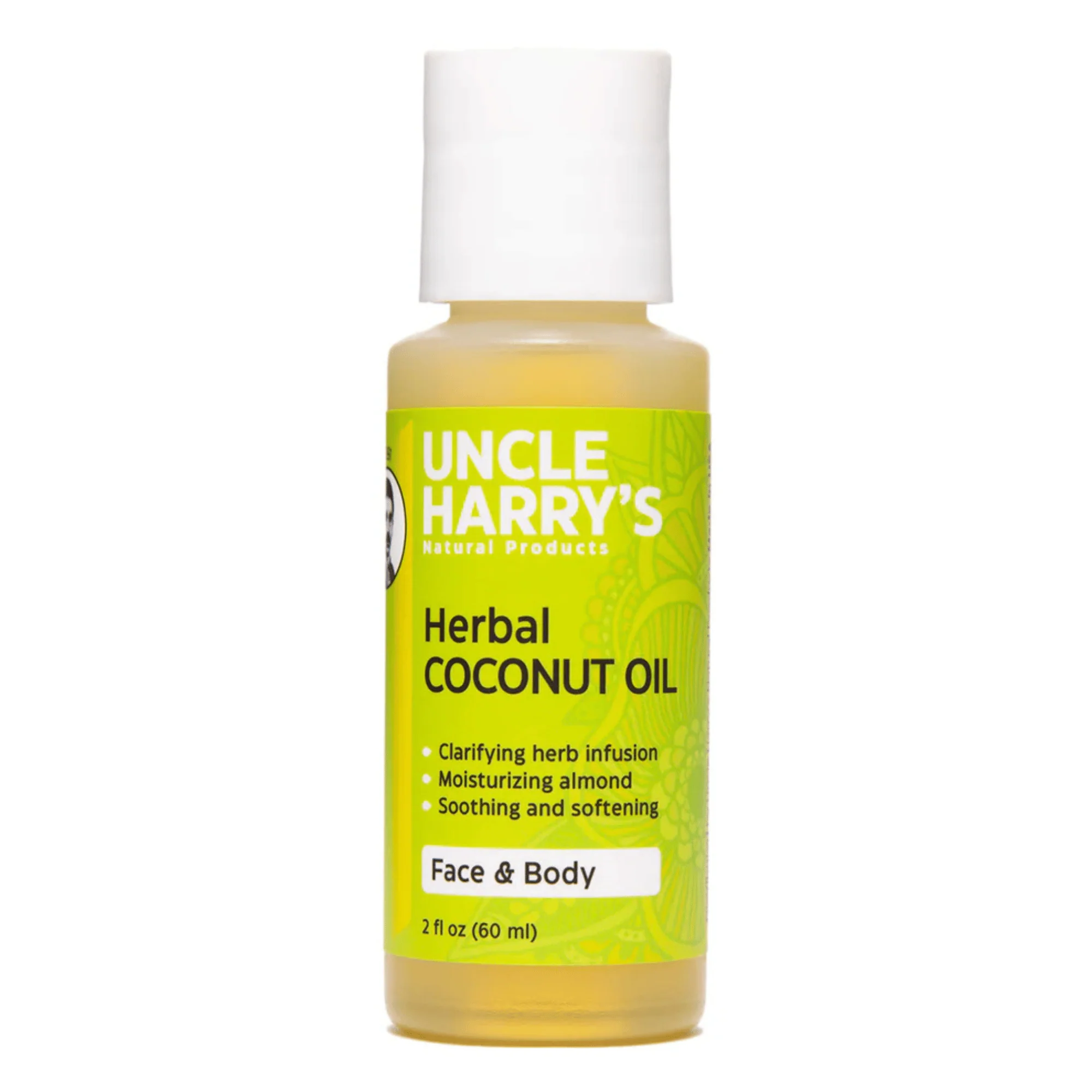 Uncle Harry's Natural Products Herbal Coconut Oil for Skin (2 fl oz) #10089570