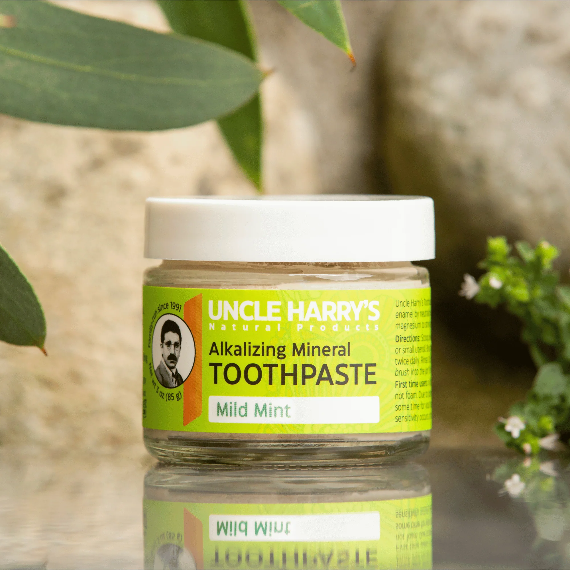 Uncle Harry's Natural Products Mild Mint Toothpaste (3 oz) #10070478 - Image 5