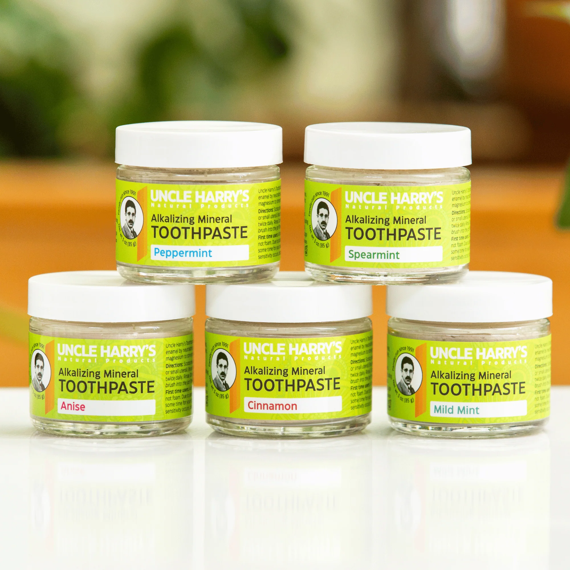 Uncle Harry's Natural Products Mild Mint Toothpaste (3 oz) #10070478 - Image 6
