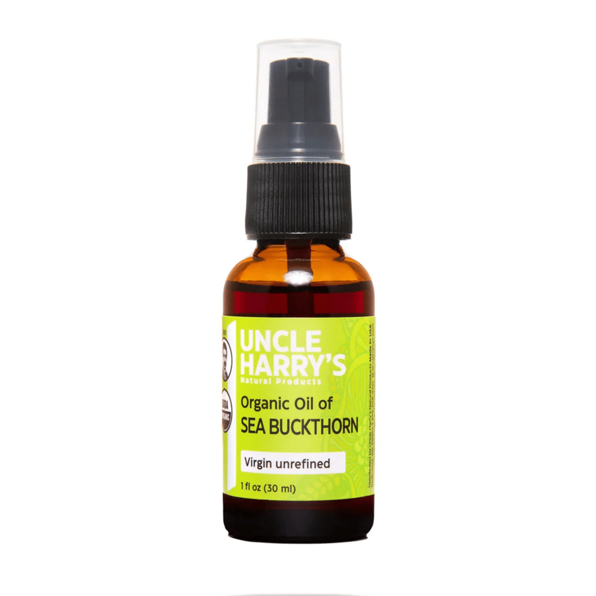 Uncle Harry's Natural Products Organic Sea Buckthorn Oil (1 fl oz) #10089568 - Image 2