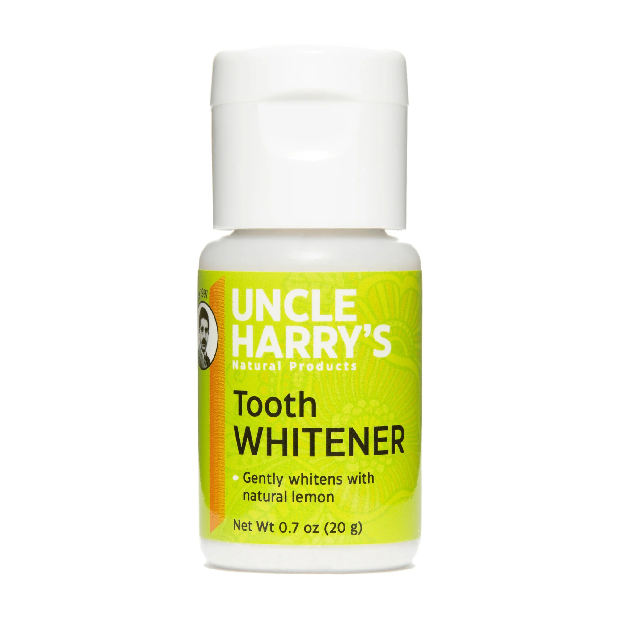 Uncle Harry's Natural Products Tooth Whitener Powder (0.7 oz) #10070908