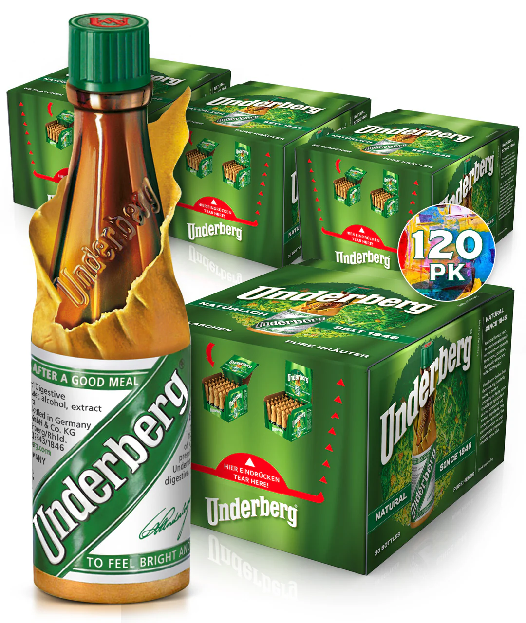 Underberg Underberg 4x30 Full Case (120 count) #10076988 - Image 2