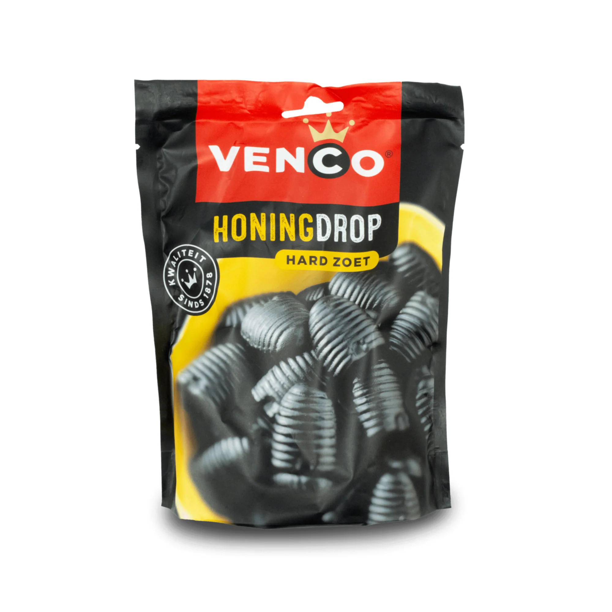 Venco Honingdrop (Honey Drop) Licorice Hard Zoet (120 g) #10070226