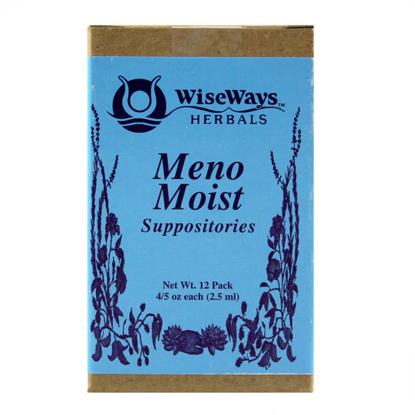 WiseWays Herbals Meno-Moist Suppositories (12 count) #29469