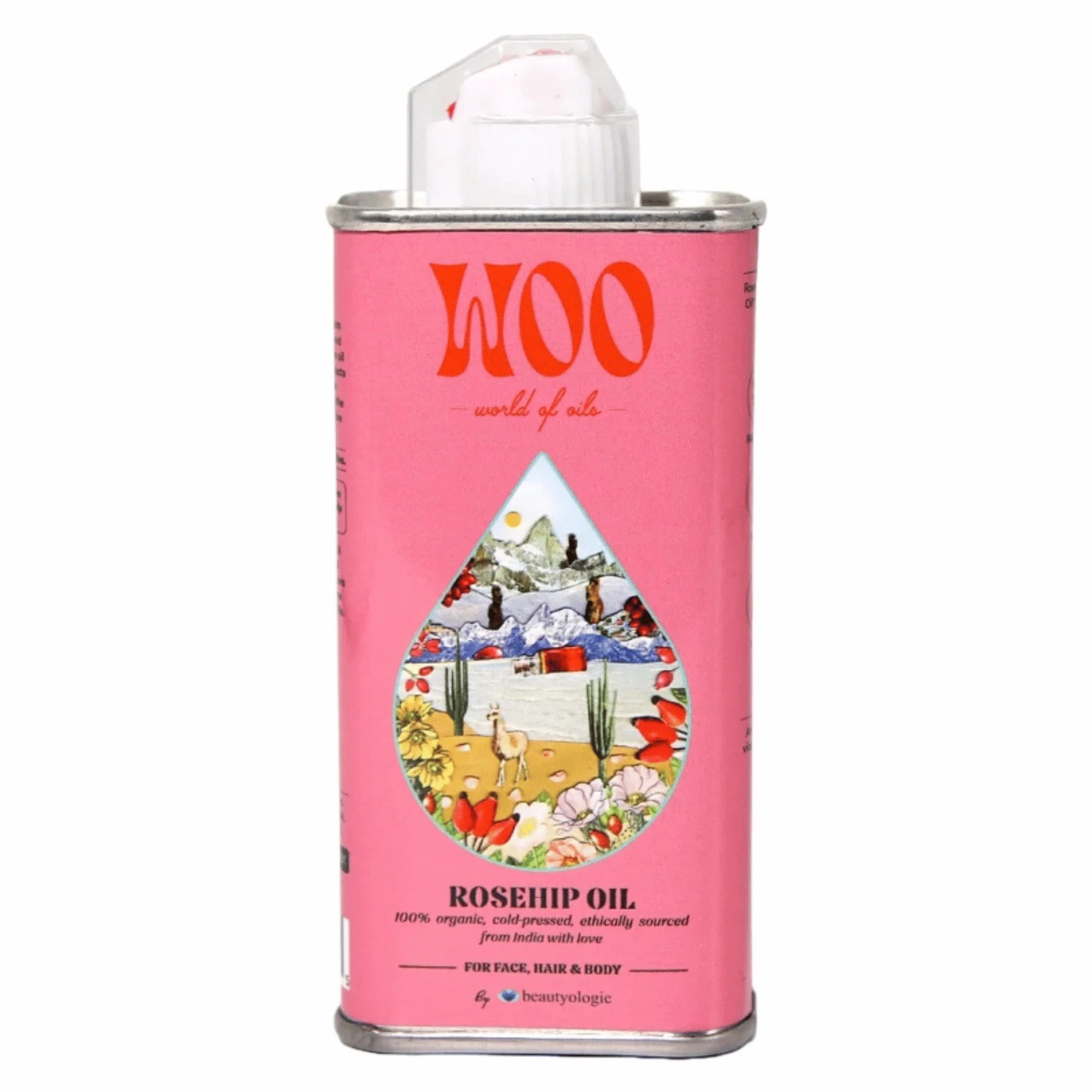 WOO World of Oils 100% Organic Rosehip Oil (3.5 fl oz) #10090688