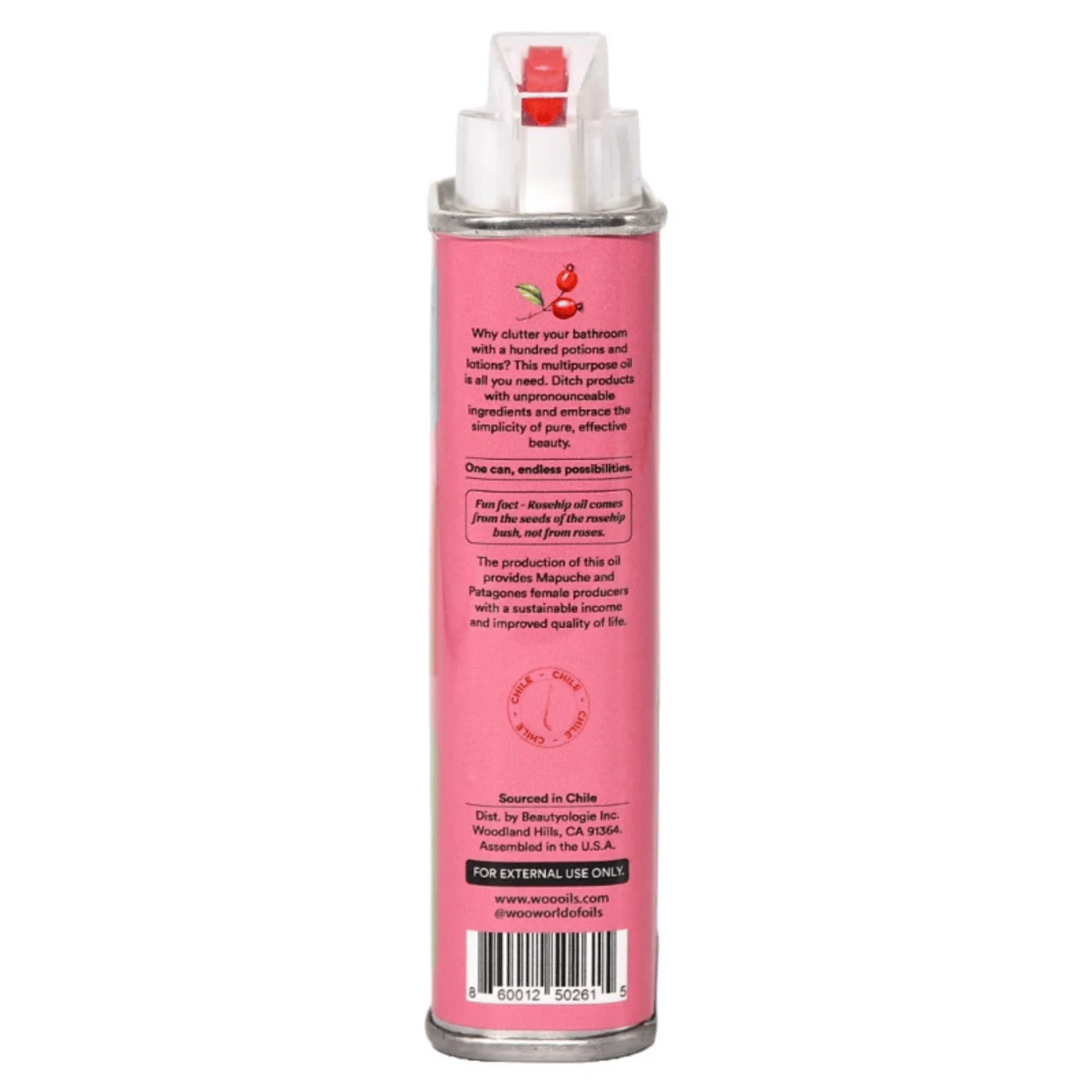 WOO World of Oils 100% Organic Rosehip Oil (3.5 fl oz) #10090688 - Image 6