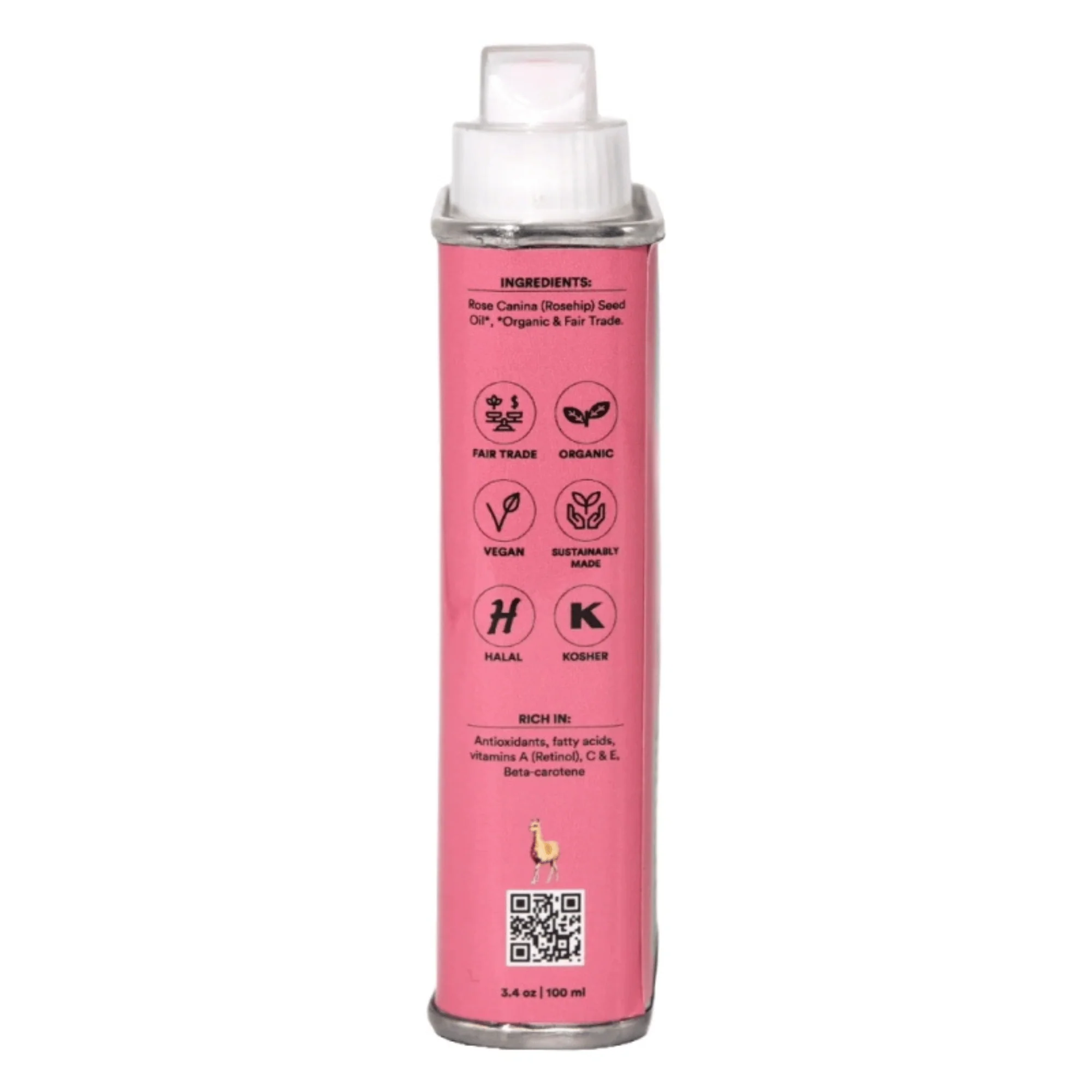 WOO World of Oils 100% Organic Rosehip Oil (3.5 fl oz) #10090688 - Image 7